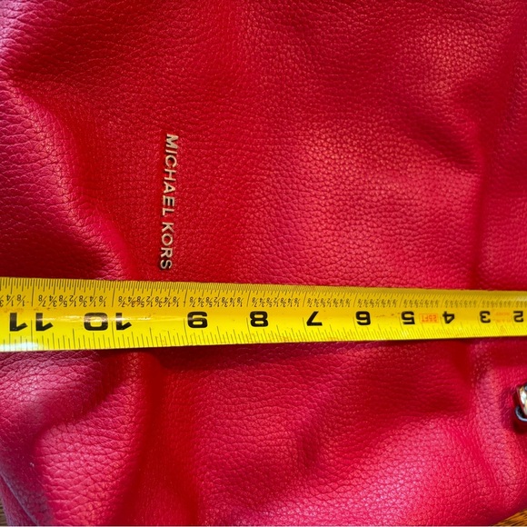 Michael Kors Cherry Red Shoulder Bag - Picture 11 of 12